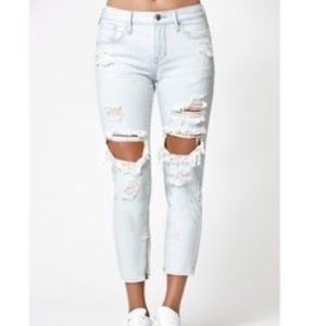 Kendall and Kylie Boyfriend Jeans
